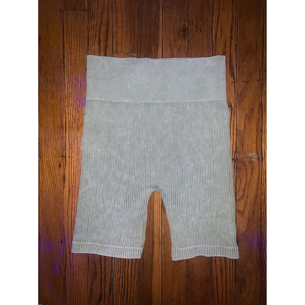 Army Green Biker shorts
